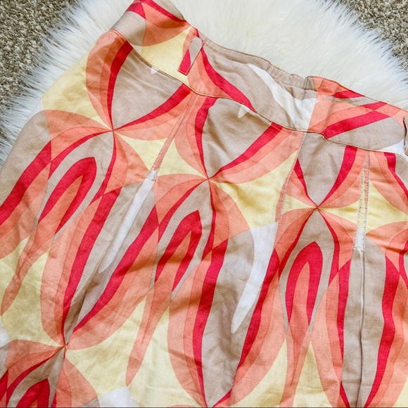 Emma JamesSummer Linen Matching Skirt Set